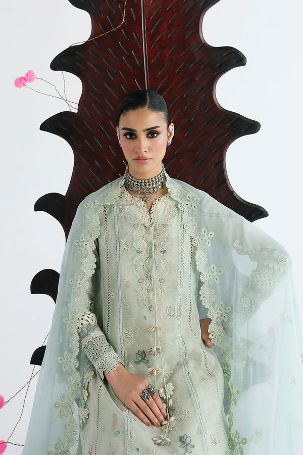 Qalamkar | Festive Lawn 26 | QFL-08 SABEL by Qalamkar - Designer Dress  - Type : Ladies Clothes - Available at Libayah - 100% Original 