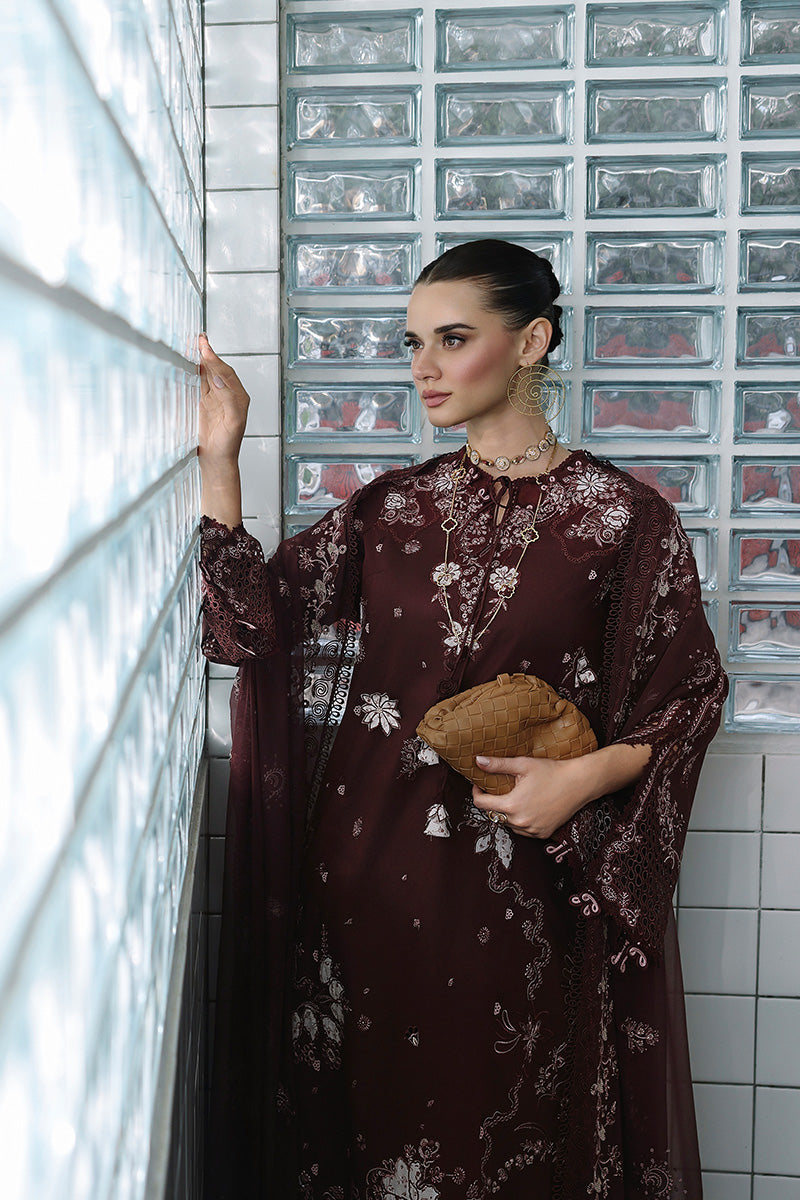 Qalamkar | Chikankari Eid Edit 26 | CM-01 ESHAL by Qalamkar - Designer Dress  - Type : Ladies Clothes - Available at Libayah - 100% Original 