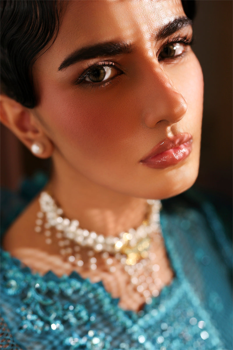 Qalamkar | Luxury Pret 25 | LP-07 TANIA by Qalamkar - Designer Dress - Type : Ladies Clothes - Available at Libayah - 100% Original 