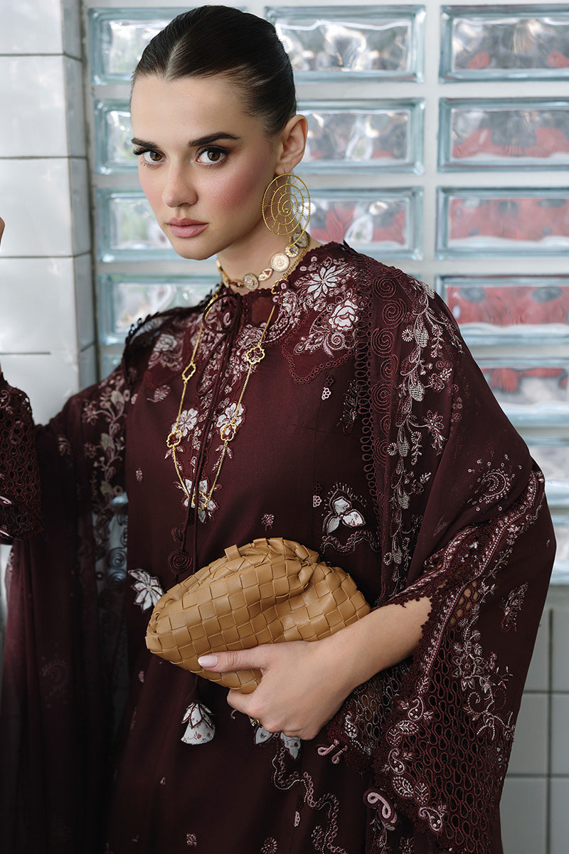Qalamkar | Chikankari Eid Edit 26 | CM-01 ESHAL by Qalamkar - Designer Dress  - Type : Ladies Clothes - Available at Libayah - 100% Original 