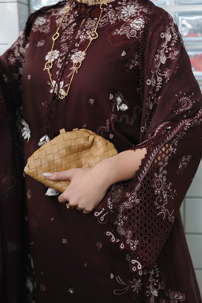 Qalamkar | Chikankari Eid Edit 26 | CM-01 ESHAL by Qalamkar - Designer Dress  - Type : Ladies Clothes - Available at Libayah - 100% Original 