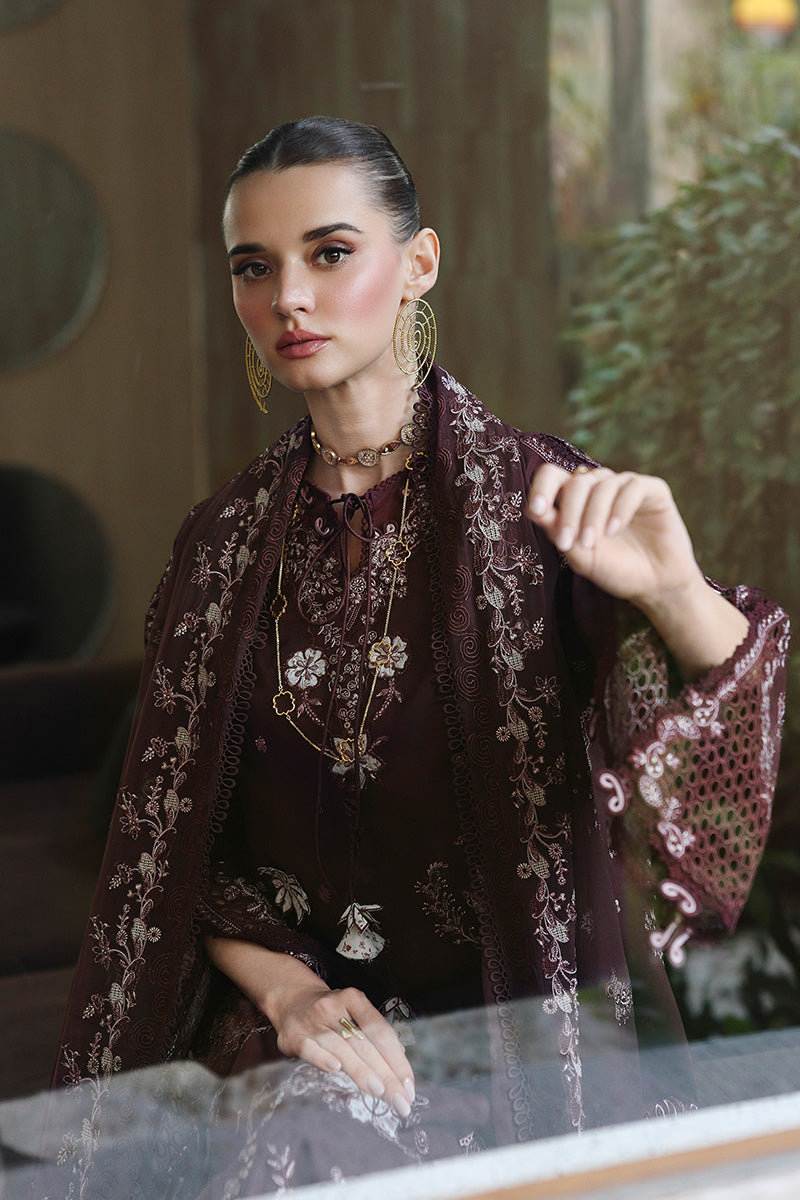 Qalamkar | Chikankari Eid Edit 26 | CM-01 ESHAL by Qalamkar - Designer Dress  - Type : Ladies Clothes - Available at Libayah - 100% Original 