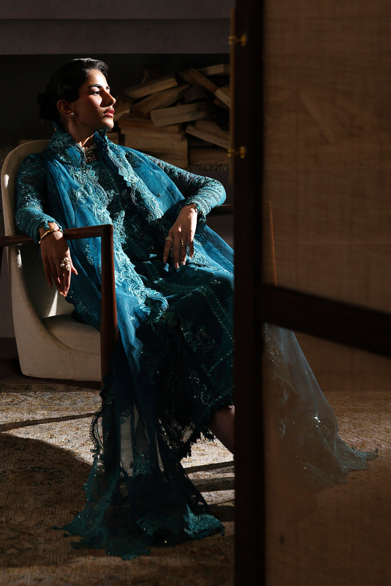 Qalamkar | Luxury Pret 25 | LP-07 TANIA by Qalamkar - Designer Dress - Type : Ladies Clothes - Available at Libayah - 100% Original 