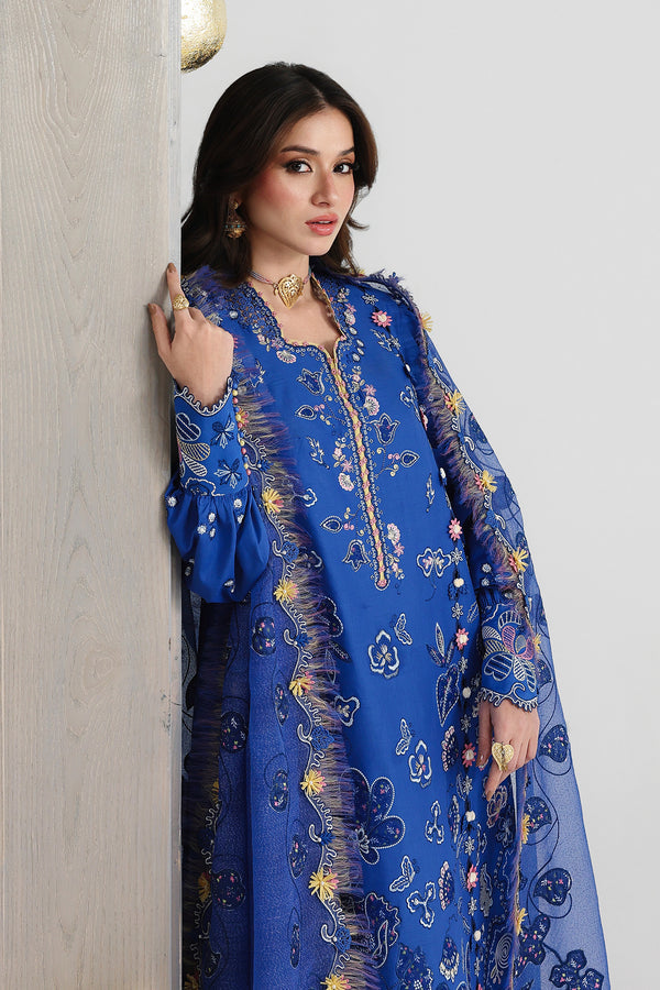 Qalamkar | Festive Lawn 26 | QFL-06 EMINA by Qalamkar - Designer Dress  - Type : Ladies Clothes - Available at Libayah - 100% Original 