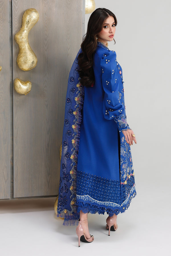 Qalamkar | Festive Lawn 26 | QFL-06 EMINA by Qalamkar - Designer Dress  - Type : Ladies Clothes - Available at Libayah - 100% Original 