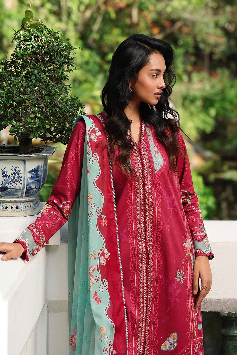 Qalamkar | Q Prints 26 | AX - 05 (A) BRIE by Qalamkar - Designer Dress  - Type : Ladies Clothes - Available at Libayah - 100% Original 