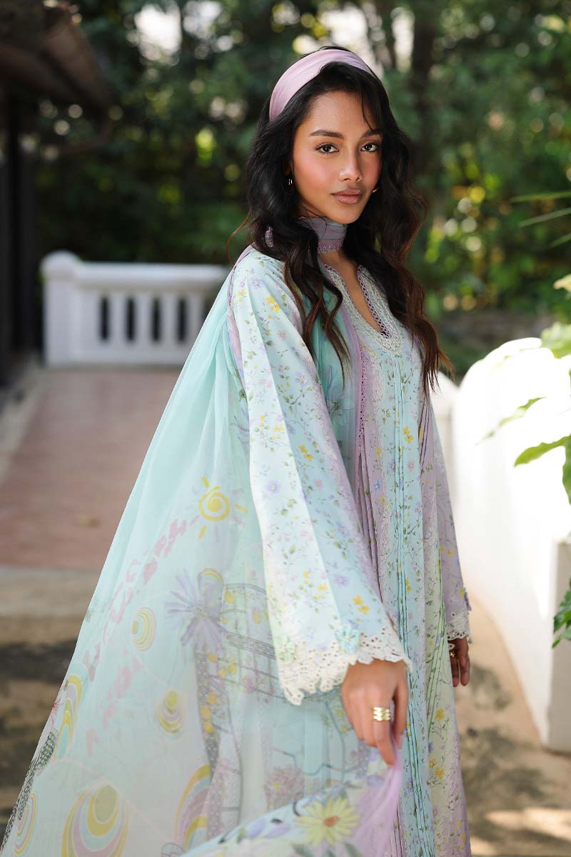 Qalamkar | Q Prints 26 | AX-07 (A) XEINA by Qalamkar - Designer Dress  - Type : Ladies Clothes - Available at Libayah - 100% Original 