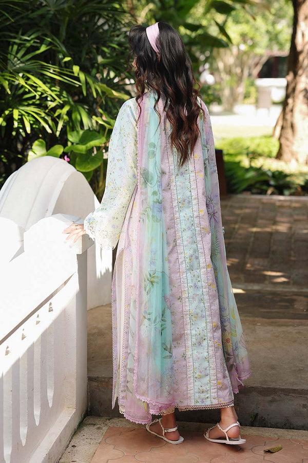 Qalamkar | Q Prints 26 | AX-07 (A) XEINA by Qalamkar - Designer Dress  - Type : Ladies Clothes - Available at Libayah - 100% Original 