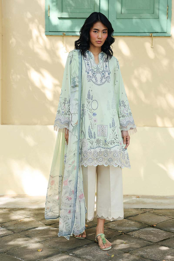 Qalamkar | Q Prints 26 | AX-04 (B) ASHA by Qalamkar - Designer Dress  - Type : Ladies Clothes - Available at Libayah - 100% Original 