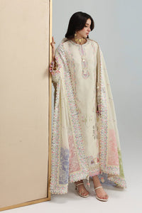 Qalamkar | Festive Lawn 26 | QFL-01 ELMA by Qalamkar - Designer Dress  - Type : Ladies Clothes - Available at Libayah - 100% Original 