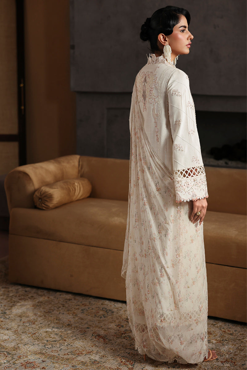 Qalamkar | Luxury Pret 25 | LP-01 NOORAY by Qalamkar - Designer Dress - Type : Ladies Clothes - Available at Libayah - 100% Original 