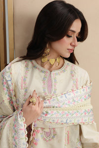 Qalamkar | Festive Lawn 26 | QFL-01 ELMA by Qalamkar - Designer Dress  - Type : Ladies Clothes - Available at Libayah - 100% Original 