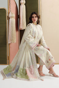 Qalamkar | Festive Lawn 26 | QFL-01 ELMA by Qalamkar - Designer Dress  - Type : Ladies Clothes - Available at Libayah - 100% Original 