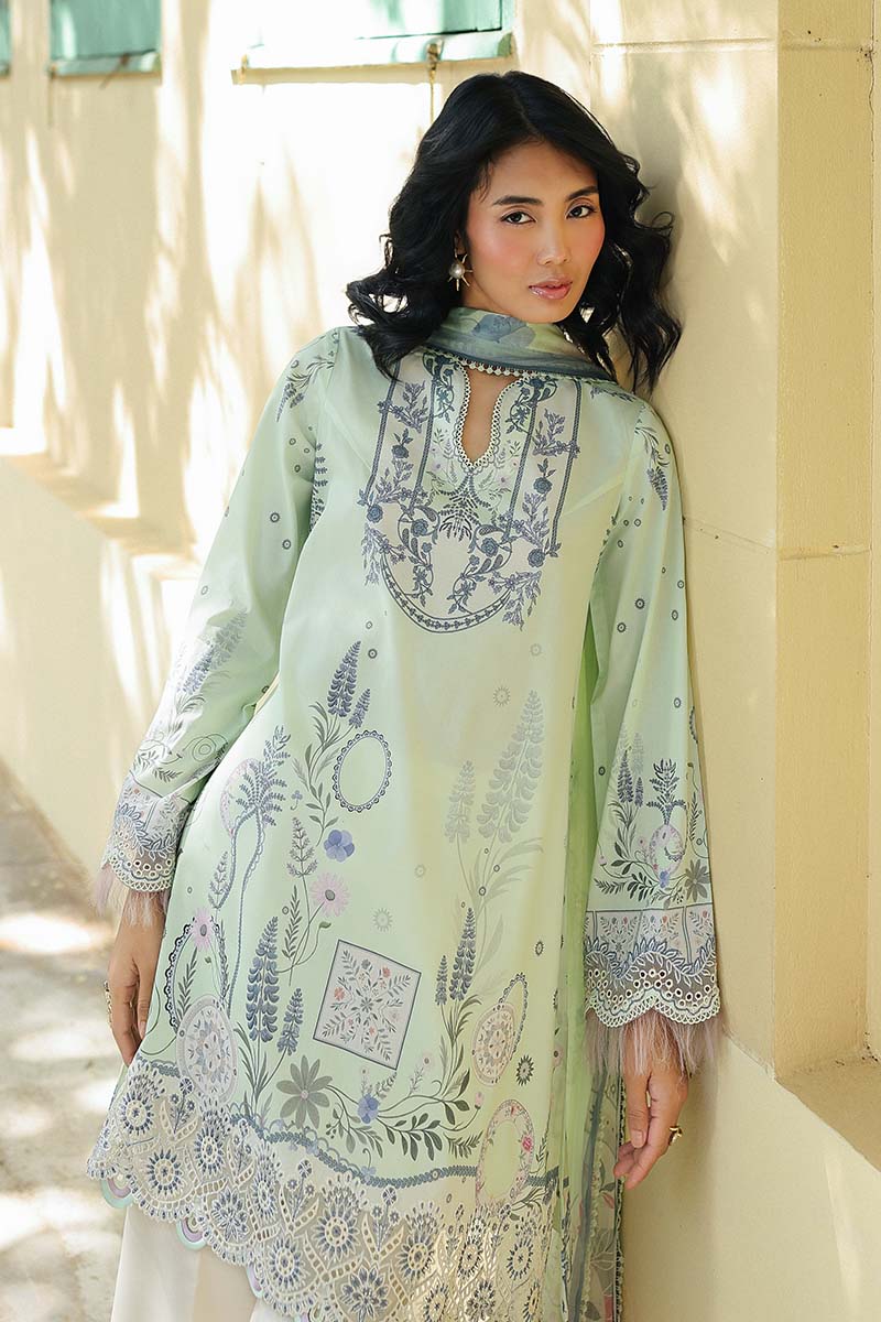 Qalamkar | Q Prints 26 | AX-04 (B) ASHA by Qalamkar - Designer Dress  - Type : Ladies Clothes - Available at Libayah - 100% Original 