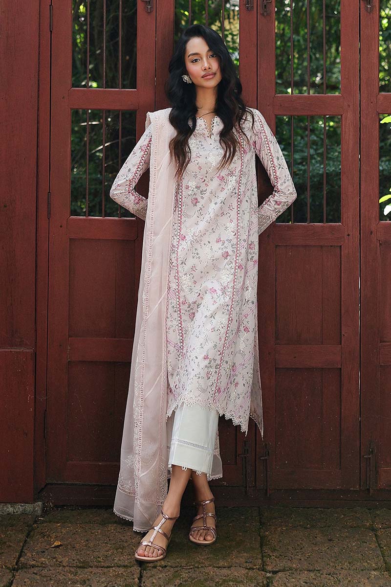 Qalamkar | Q Prints 26 | AX-02 (A) AILSA by Qalamkar - Designer Dress  - Type : Ladies Clothes - Available at Libayah - 100% Original 