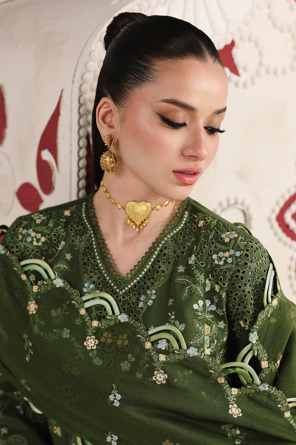 Qalamkar | Festive Lawn 26 |QFL-09 VESTA by Qalamkar - Designer Dress  - Type : Ladies Clothes - Available at Libayah - 100% Original 