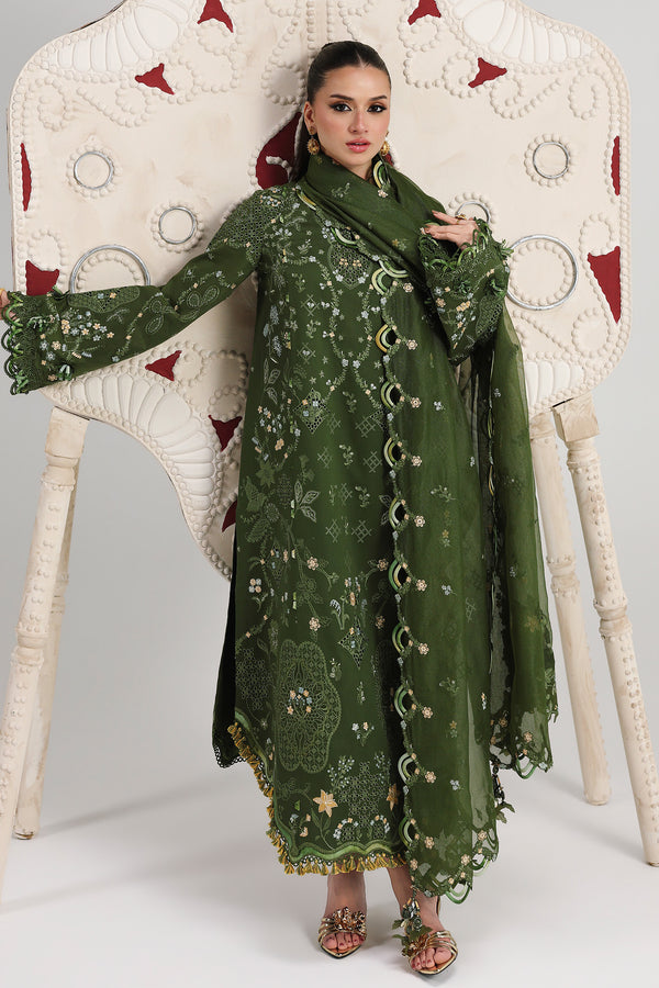 Qalamkar | Festive Lawn 26 |QFL-09 VESTA by Qalamkar - Designer Dress  - Type : Ladies Clothes - Available at Libayah - 100% Original 