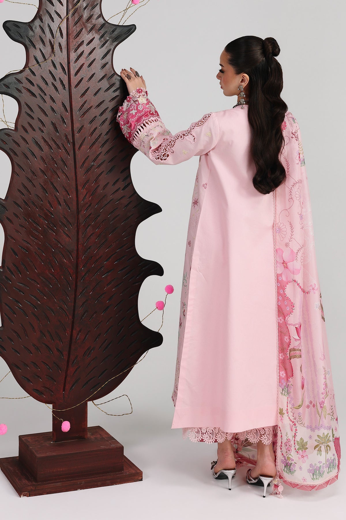Qalamkar | Festive Lawn 26 |QFL-04 NORAH by Qalamkar - Designer Dress  - Type : Ladies Clothes - Available at Libayah - 100% Original 