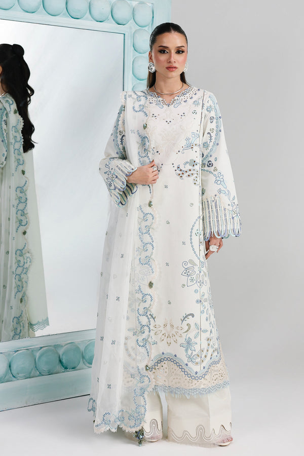 Qalamkar | Festive Lawn 26 | QFL-03 IRMIN by Qalamkar - Designer Dress  - Type : Ladies Clothes - Available at Libayah - 100% Original 