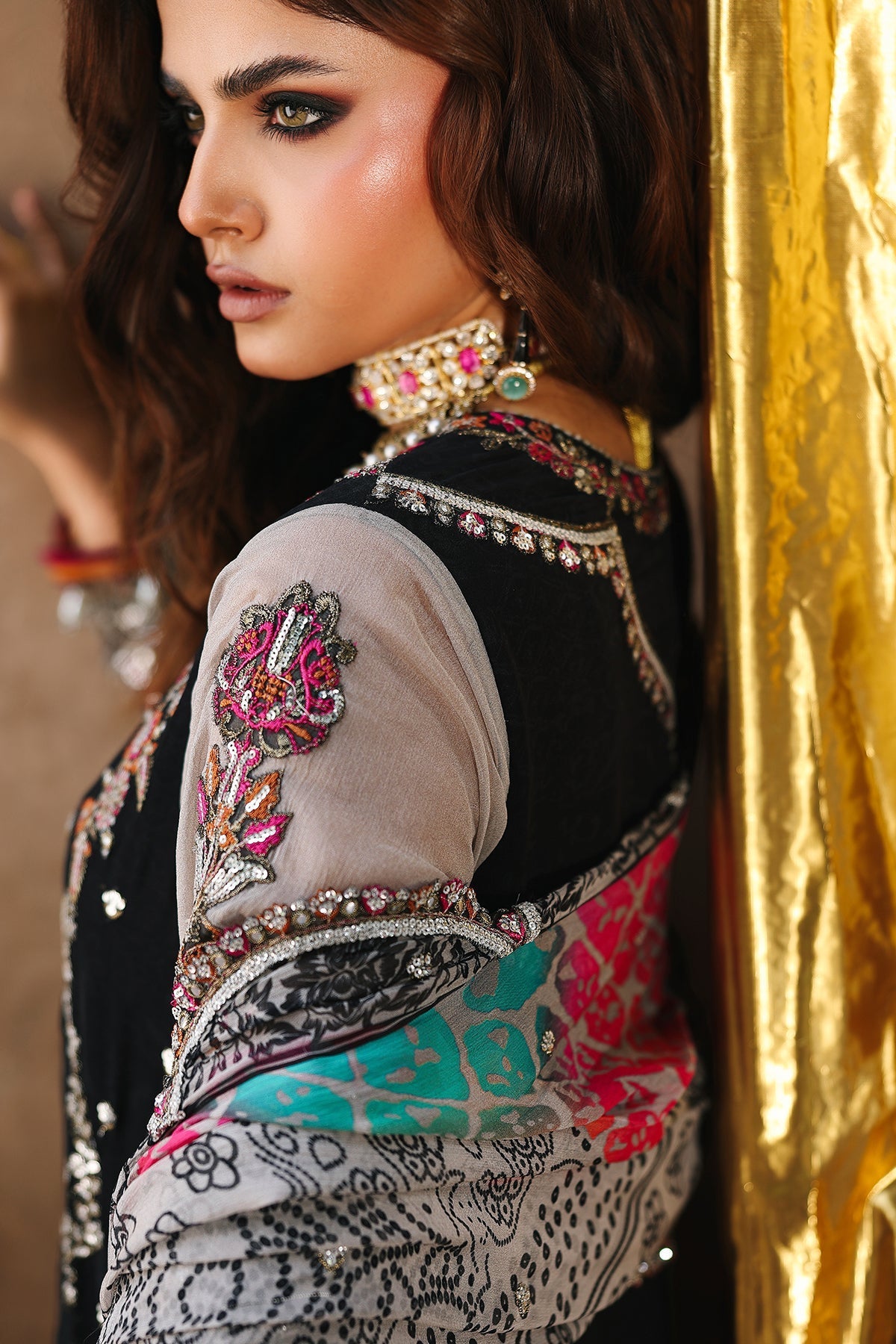 Charizma | Vasal Chiffon 25 | VSL25-24 C by Charizma - Designer Dress  - Type : Ladies Clothes - Available at Libayah - 100% Original 