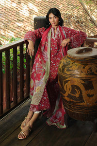 Qalamkar | Q Prints 26 | AX-07 (B) LENA by Qalamkar - Designer Dress  - Type : Ladies Clothes - Available at Libayah - 100% Original 