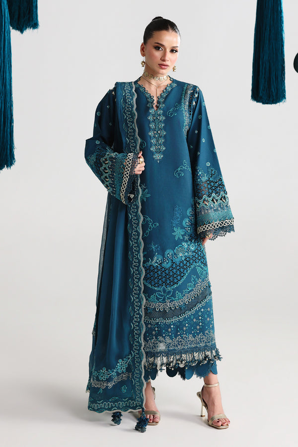 Qalamkar | Festive Lawn 26 |QFL-07 KAISA by Qalamkar - Designer Dress  - Type : Ladies Clothes - Available at Libayah - 100% Original 