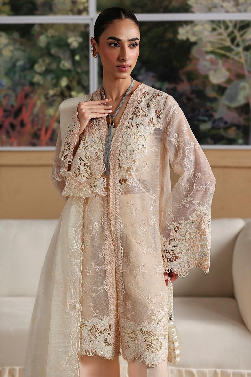 Qalamkar | Luxury Pret 25 | LP-03 JEENA by Qalamkar - Designer Dress - Type : Ladies Clothes - Available at Libayah - 100% Original 