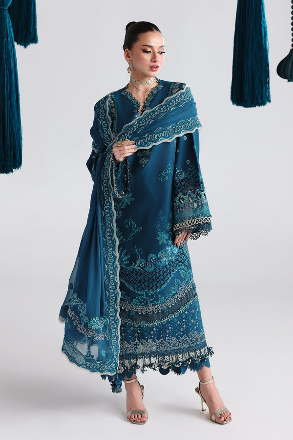 Qalamkar | Festive Lawn 26 |QFL-07 KAISA by Qalamkar - Designer Dress  - Type : Ladies Clothes - Available at Libayah - 100% Original 