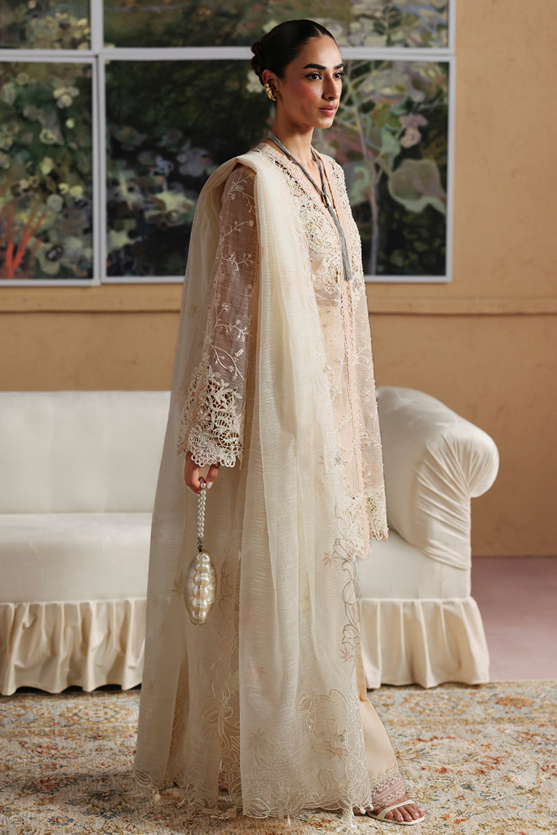 Qalamkar | Luxury Pret 25 | LP-03 JEENA by Qalamkar - Designer Dress - Type : Ladies Clothes - Available at Libayah - 100% Original 