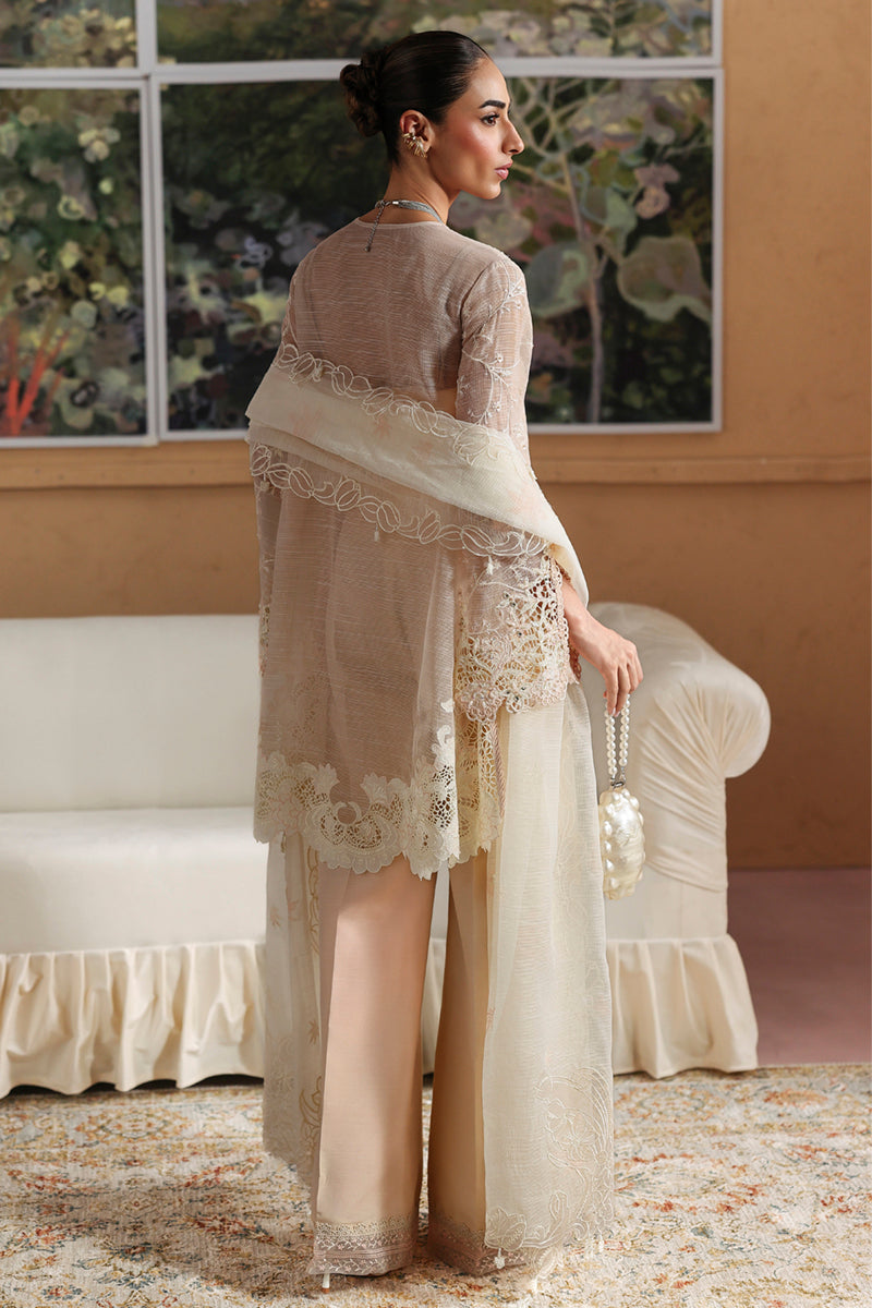 Qalamkar | Luxury Pret 25 | LP-03 JEENA by Qalamkar - Designer Dress - Type : Ladies Clothes - Available at Libayah - 100% Original 