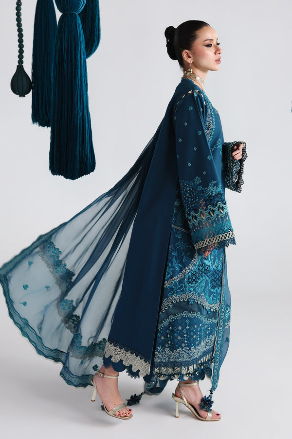 Qalamkar | Festive Lawn 26 |QFL-07 KAISA by Qalamkar - Designer Dress  - Type : Ladies Clothes - Available at Libayah - 100% Original 