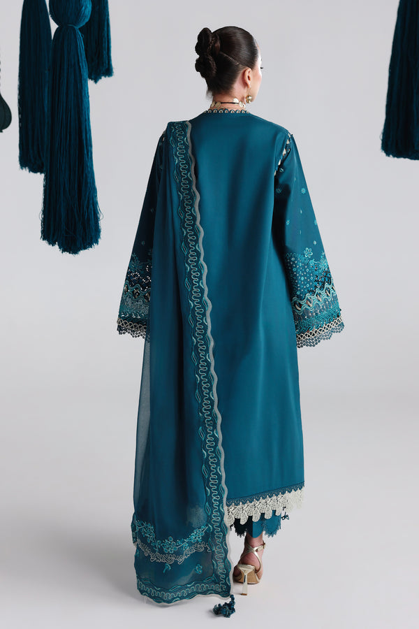 Qalamkar | Festive Lawn 26 |QFL-07 KAISA by Qalamkar - Designer Dress  - Type : Ladies Clothes - Available at Libayah - 100% Original 