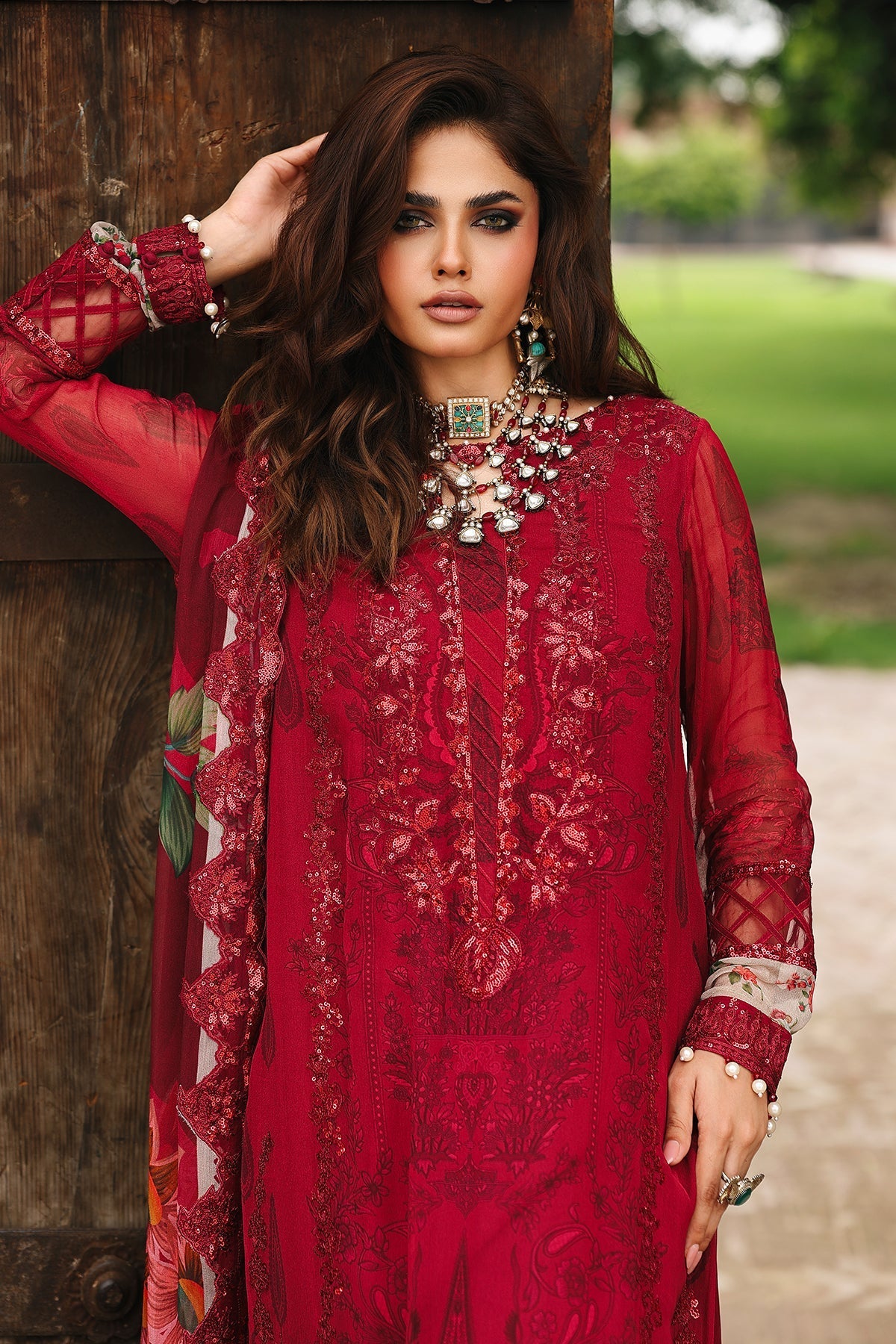 Charizma | Vasal Chiffon 25 | VSL25-25 G by Charizma - Designer Dress  - Type : Ladies Clothes - Available at Libayah - 100% Original 
