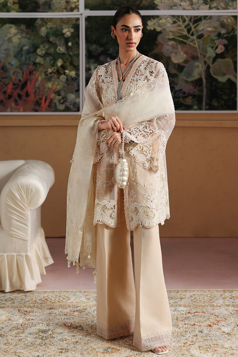 Qalamkar | Luxury Pret 25 | LP-03 JEENA by Qalamkar - Designer Dress - Type : Ladies Clothes - Available at Libayah - 100% Original 