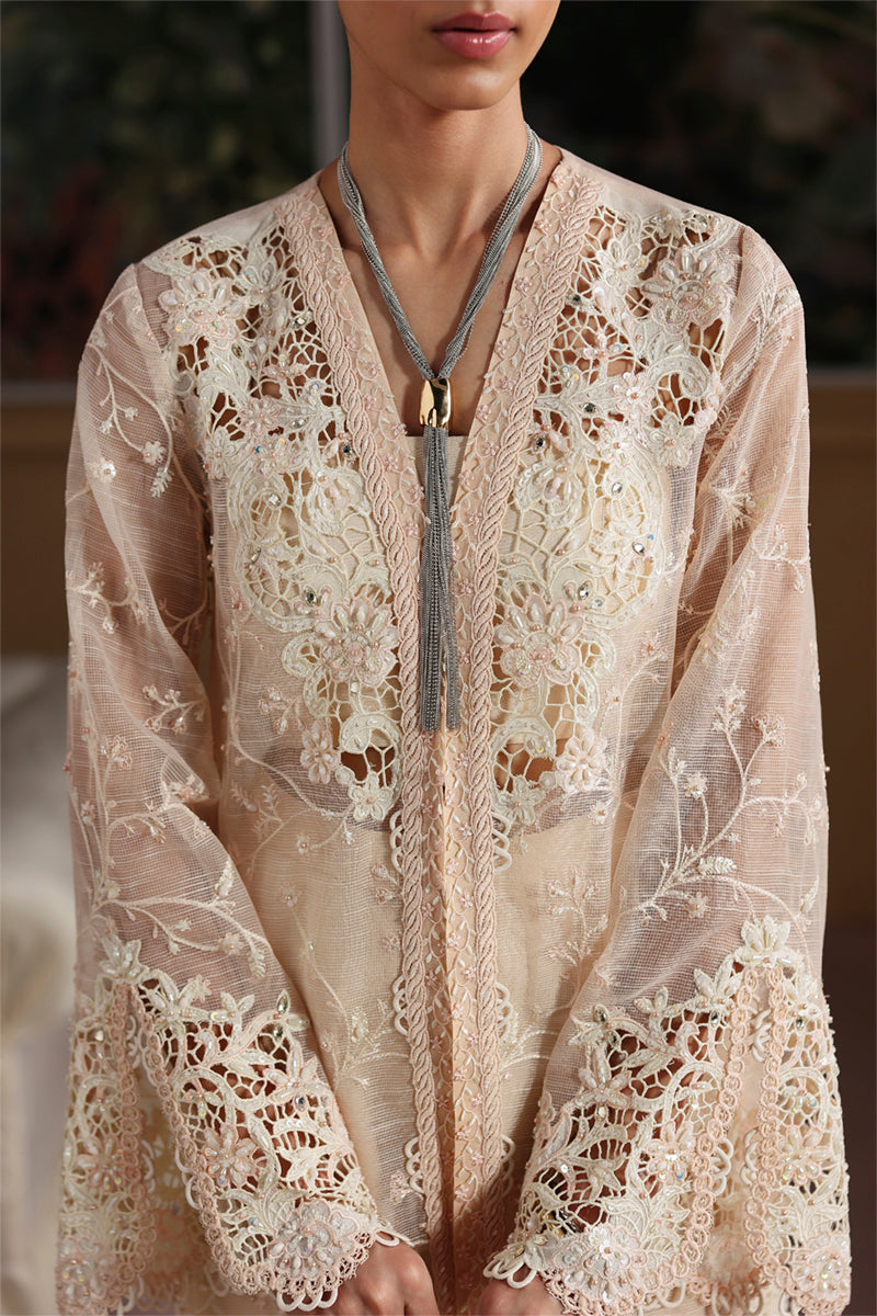 Qalamkar | Luxury Pret 25 | LP-03 JEENA by Qalamkar - Designer Dress - Type : Ladies Clothes - Available at Libayah - 100% Original 