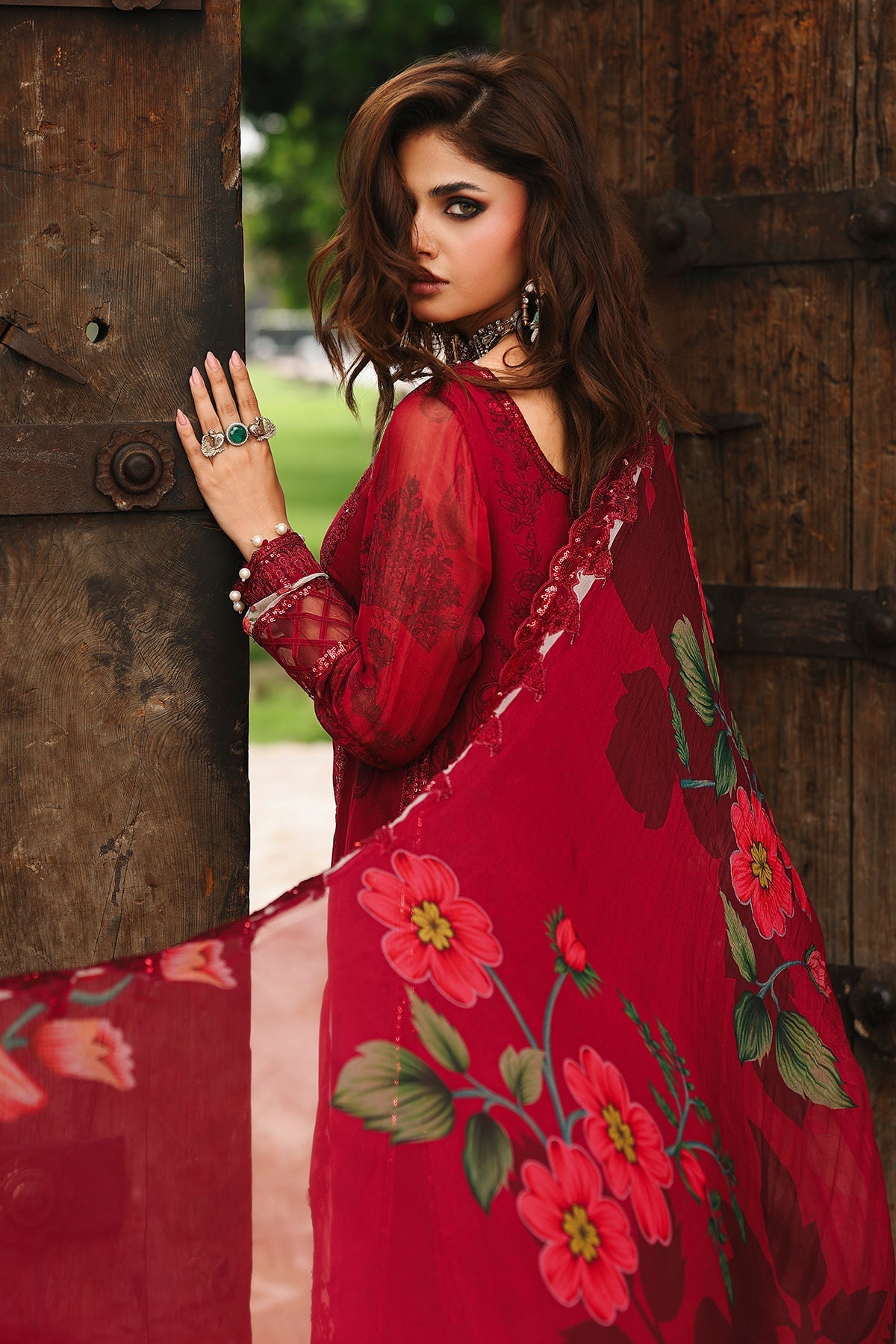Charizma | Vasal Chiffon 25 | VSL25-25 G by Charizma - Designer Dress  - Type : Ladies Clothes - Available at Libayah - 100% Original 