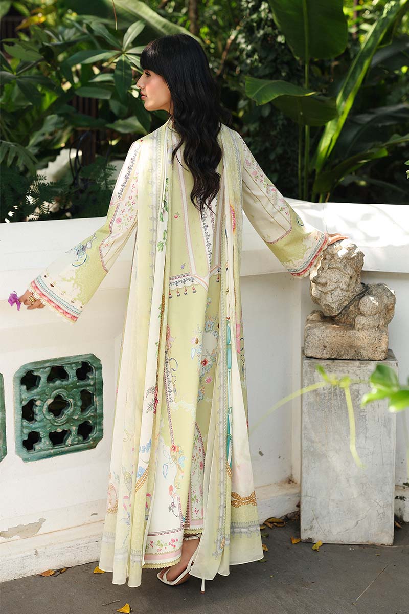 Qalamkar | Q Prints 26 | AX-06 (B) VAILA by Qalamkar - Designer Dress  - Type : Ladies Clothes - Available at Libayah - 100% Original 
