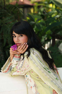 Qalamkar | Q Prints 26 | AX-06 (B) VAILA by Qalamkar - Designer Dress  - Type : Ladies Clothes - Available at Libayah - 100% Original 