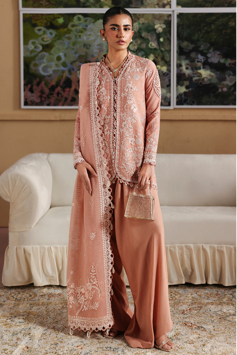 Qalamkar | Luxury Pret 25 | LP-08 EVE by Qalamkar - Designer Dress - Type : Ladies Clothes - Available at Libayah - 100% Original 