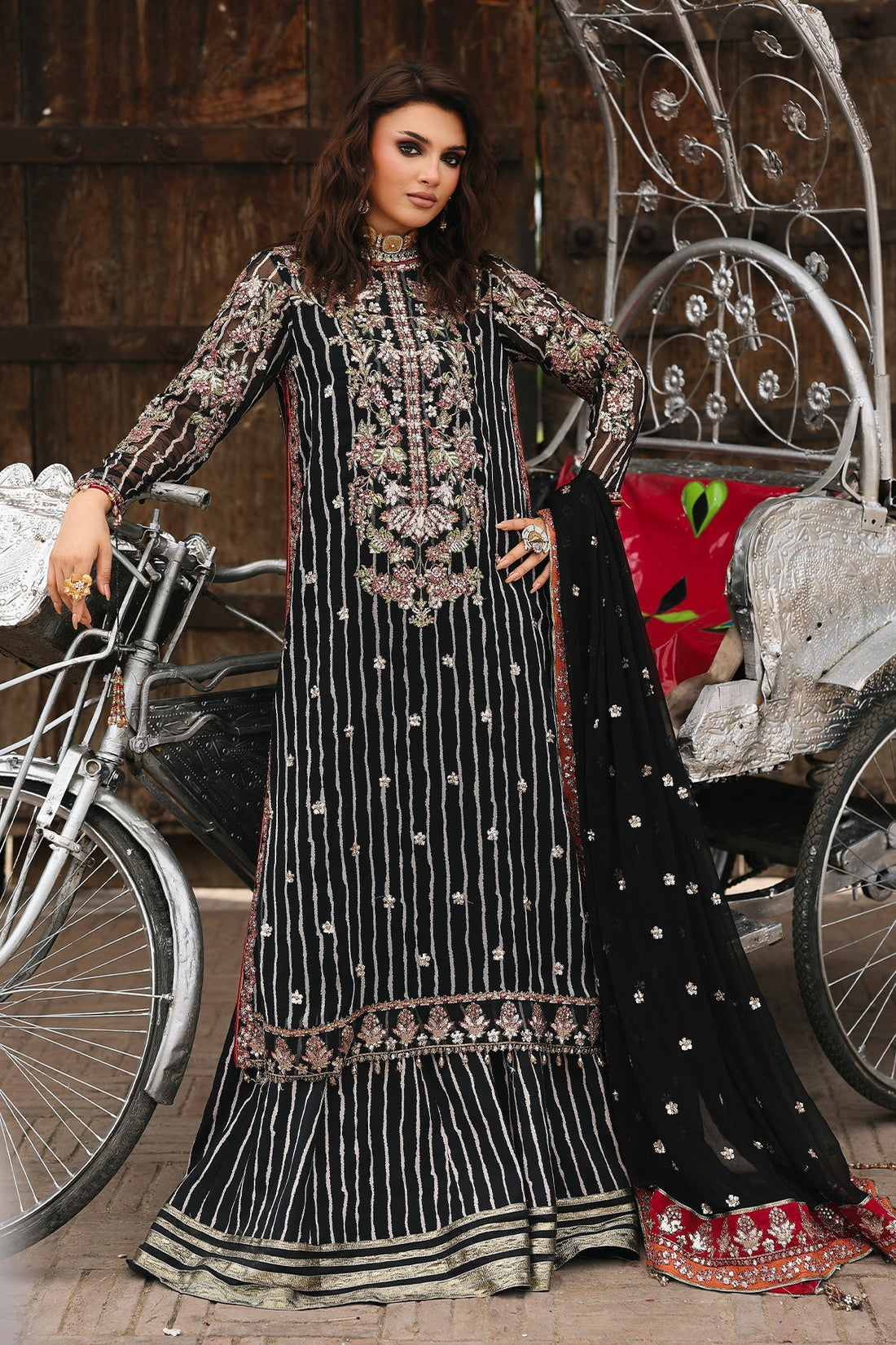 Charizma | Vasal Chiffon 25 | VSL25-26 F by Charizma - Designer Dress  - Type : Ladies Clothes - Available at Libayah - 100% Original 