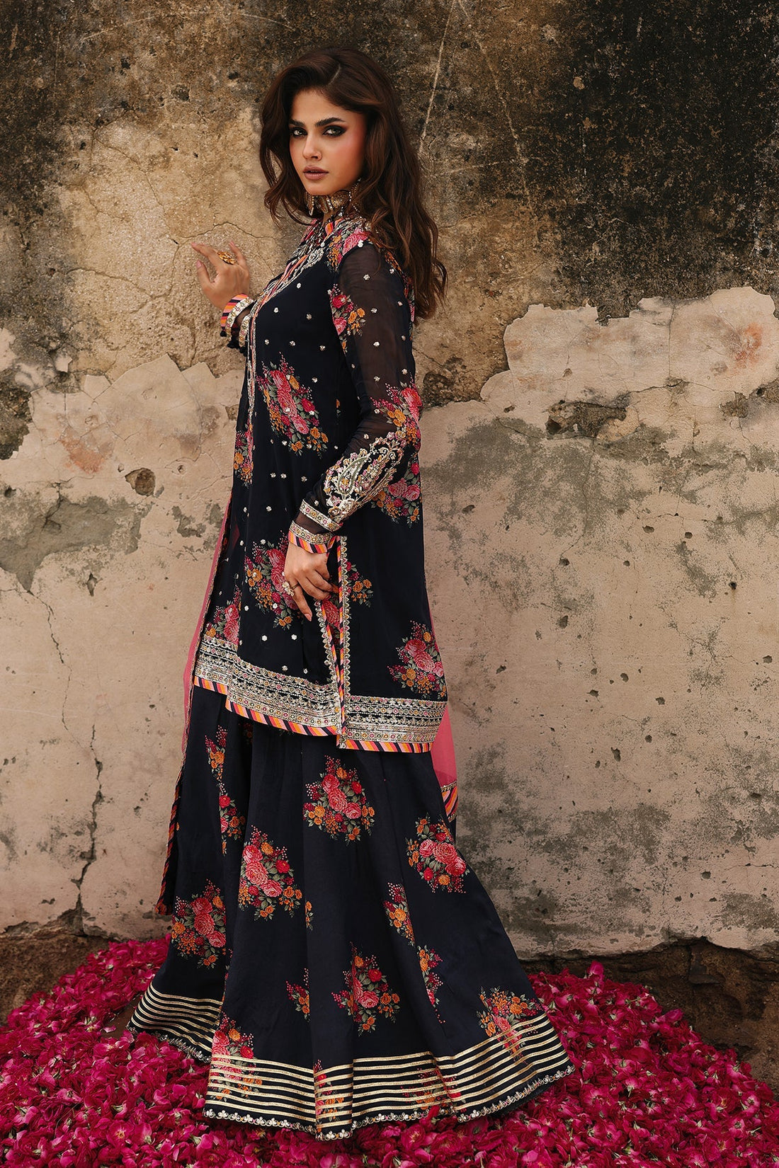 Charizma | Vasal Chiffon 25 | VSL25-29 B by Charizma - Designer Dress  - Type : Ladies Clothes - Available at Libayah - 100% Original 