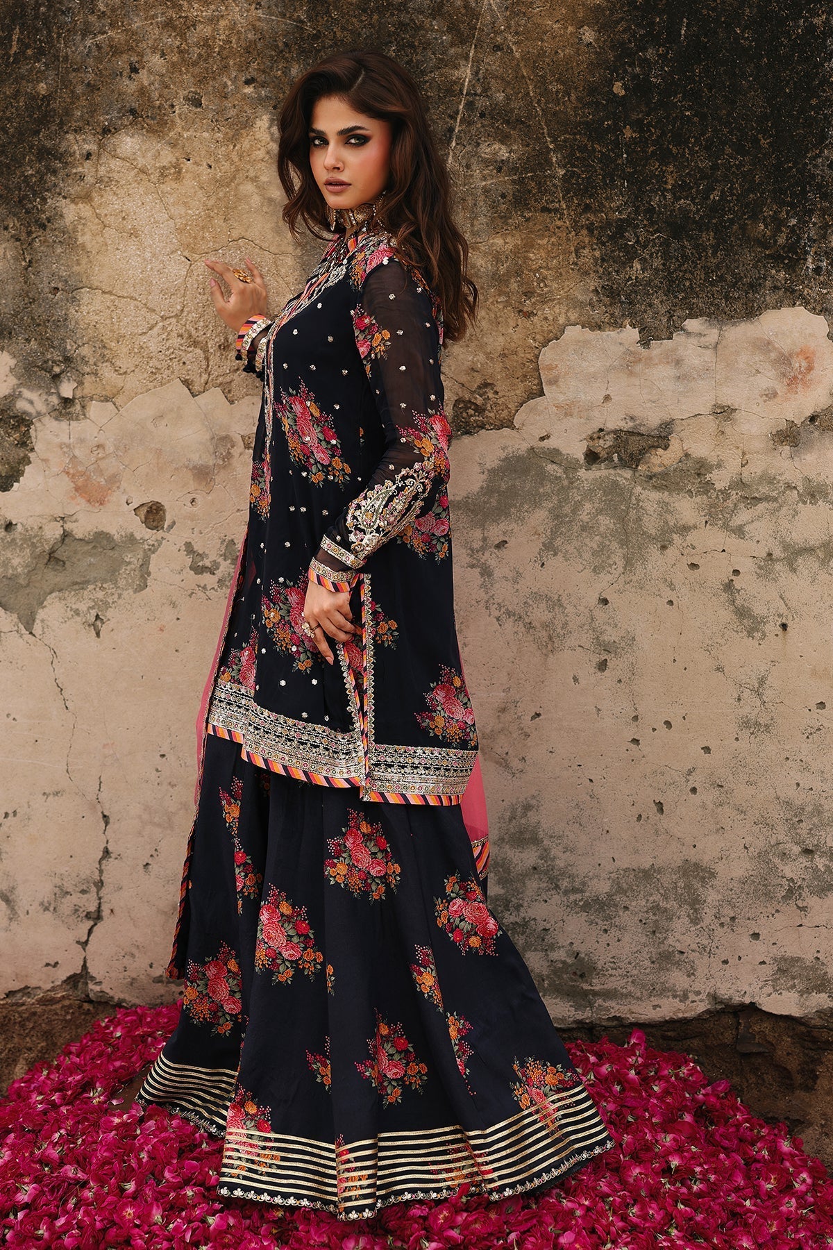 Charizma | Vasal Chiffon 25 | VSL25-29 B by Charizma - Designer Dress  - Type : Ladies Clothes - Available at Libayah - 100% Original 