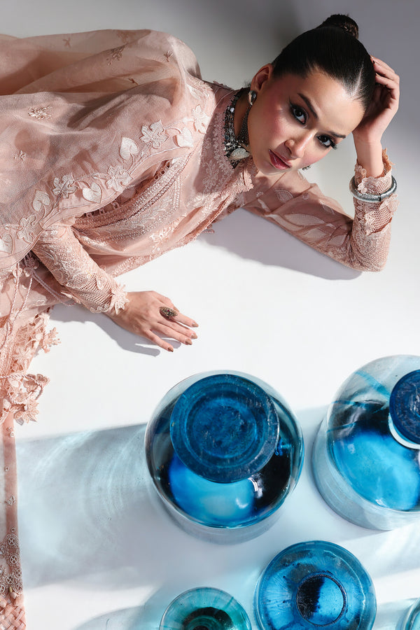 Qalamkar | Festive Lawn 26 | QFL-11 JINA by Qalamkar - Designer Dress  - Type : Ladies Clothes - Available at Libayah - 100% Original 