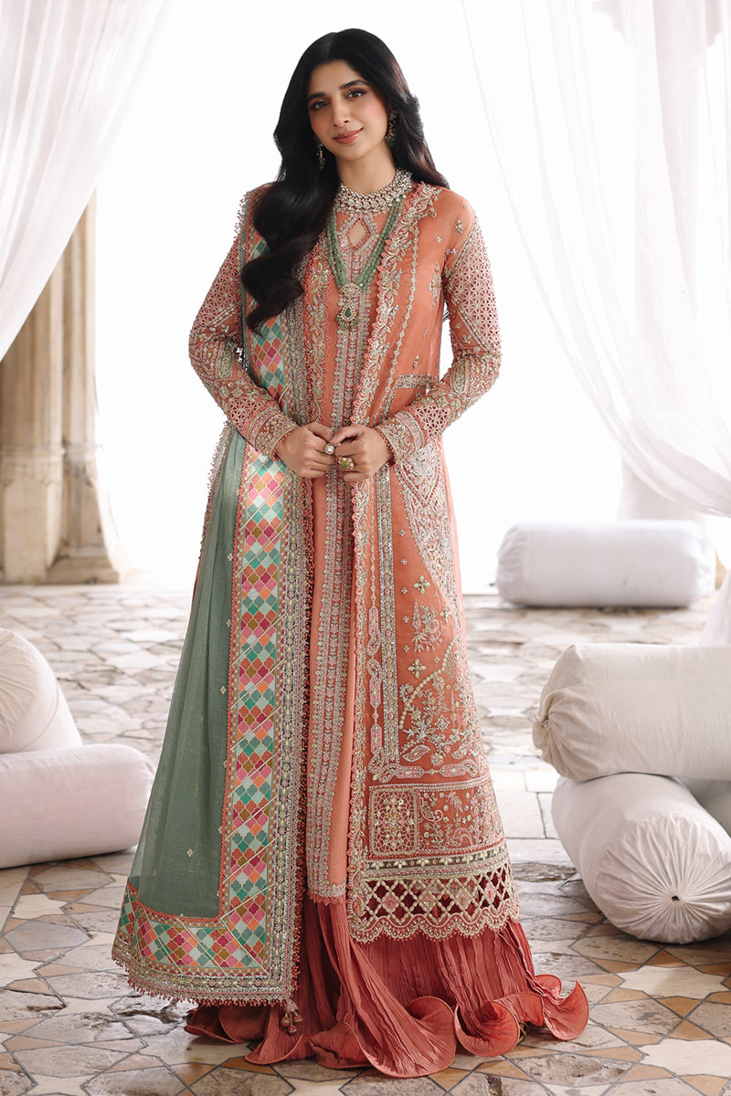 Qalamkar | Shadmaani Formals 25 | RH-04 ZEHRA by Qalamkar - Designer Dress - Type : Ladies Clothes - Available at Libayah - 100% Original 