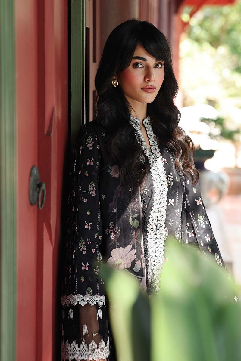 Qalamkar | Q Prints 26 | AX-09 (A) FARAH by Qalamkar - Designer Dress  - Type : Ladies Clothes - Available at Libayah - 100% Original 