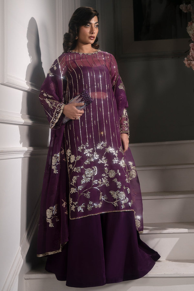 Mina Kashif | Emilie Formals | Marie by Mina Kashif - Designer Dress - Type : Formal Dress - Available at Libayah - 100% Original