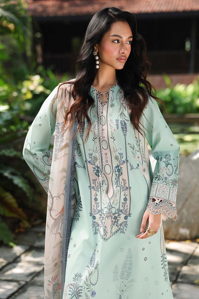 Qalamkar | Q Prints 26 | AX-04 (A) SLONA by Qalamkar - Designer Dress  - Type : Ladies Clothes - Available at Libayah - 100% Original 