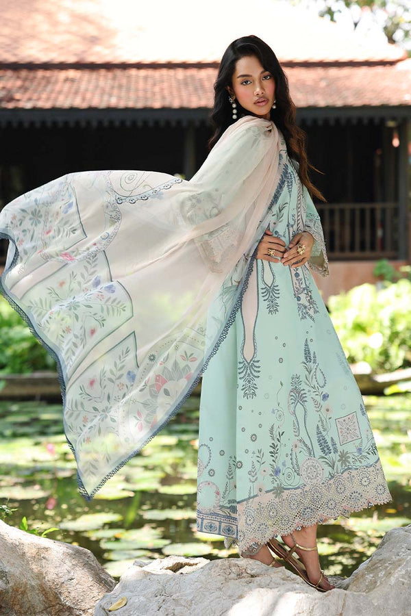 Qalamkar | Q Prints 26 | AX-04 (A) SLONA by Qalamkar - Designer Dress  - Type : Ladies Clothes - Available at Libayah - 100% Original 