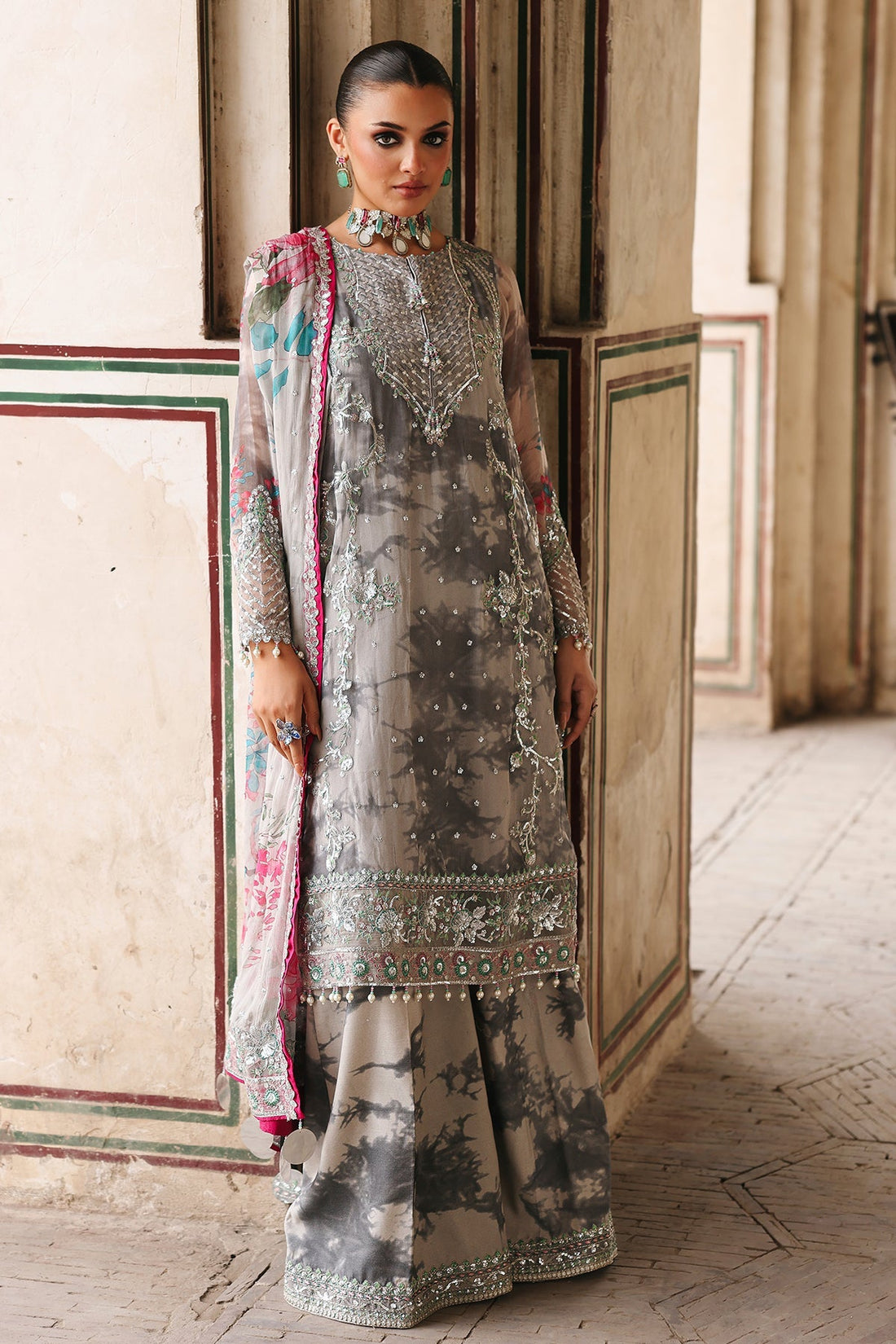 Charizma | Vasal Chiffon 25 | VSL25-27 F by Charizma - Designer Dress  - Type : Ladies Clothes - Available at Libayah - 100% Original 