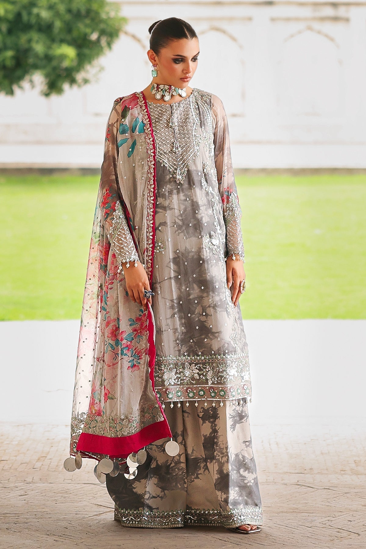 Charizma | Vasal Chiffon 25 | VSL25-27 F by Charizma - Designer Dress  - Type : Ladies Clothes - Available at Libayah - 100% Original 